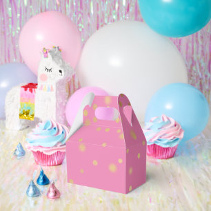 Ballotins Confetti en or rose