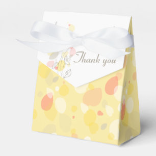 Ballotins Confetti fleurs pétales merci boîte de faveur mari