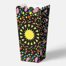 Confetti Party multicolore Favor Box par Joya Eve
