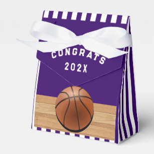 Ballotins Congrats de basket-ball Équipe Purple