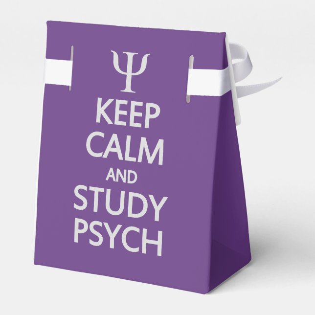 Ballotins Conserver le calme et l'étude Psych ballotin perso (Arrière)