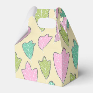 Ballotins Contemporain Pastel Oak Feuille Ballotin Motif