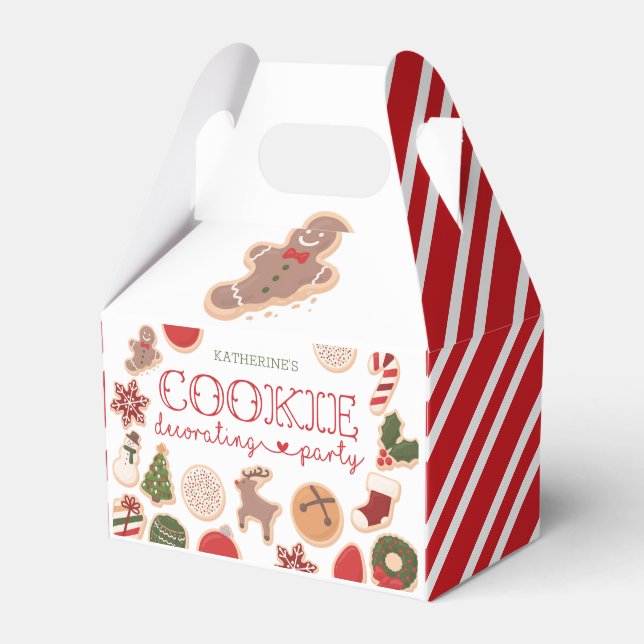 Ballotins Cookie Décoration Party Favoriser Box (Verso)