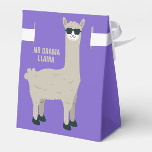 Ballotins Cool Llama personnalisé nom et couleur sac de fave