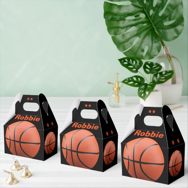 Ballotins Cool Orange Basketball et Ballotin Monogram (Multiple)