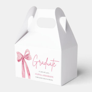 Ballotins Coquette de la botte rose moderne Graduate Graduat