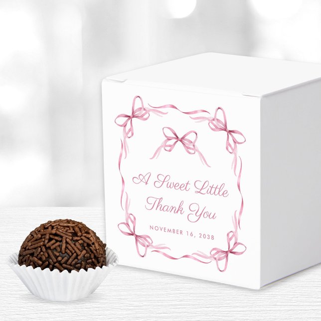 Ballotins Coquette vintage Bows Rose Baby Girl Douche (Créateur téléchargé)