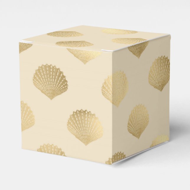 Ballotins Coquilles Nautiques Vintage Or (Verso)