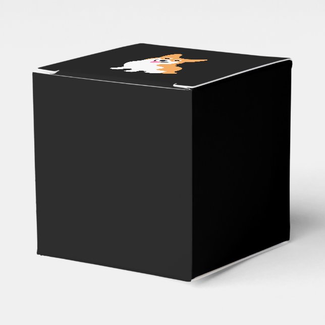 Ballotins Corgi Chiot mignon et souriant (Verso)