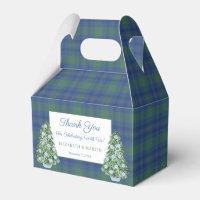 Cosy écossais Tartan Plaid Christmas Tree Mariage
