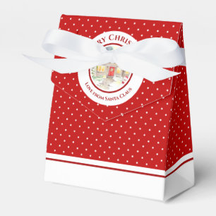 Ballotins Cottage neigeux Joyeux Noël du Père Noël