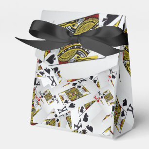 Ballotins "Couche royale : Une pile de cartes de poker des r