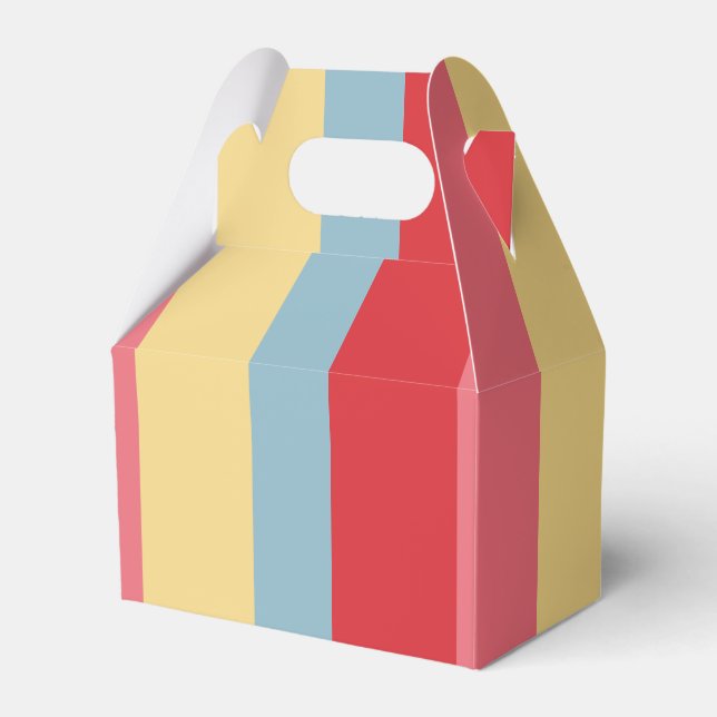 Ballotins Couleur de bonbon rayée (Verso)