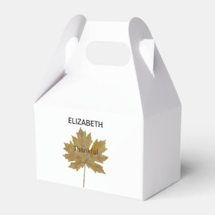 Ballotins Couleur d'eau de la feuille d'érable d'automne "re