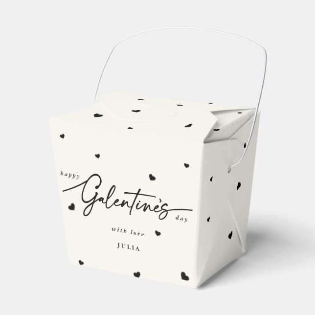 Ballotins Couleur personnalisée Bonne Saint-Galentin + Coeur (Verso)