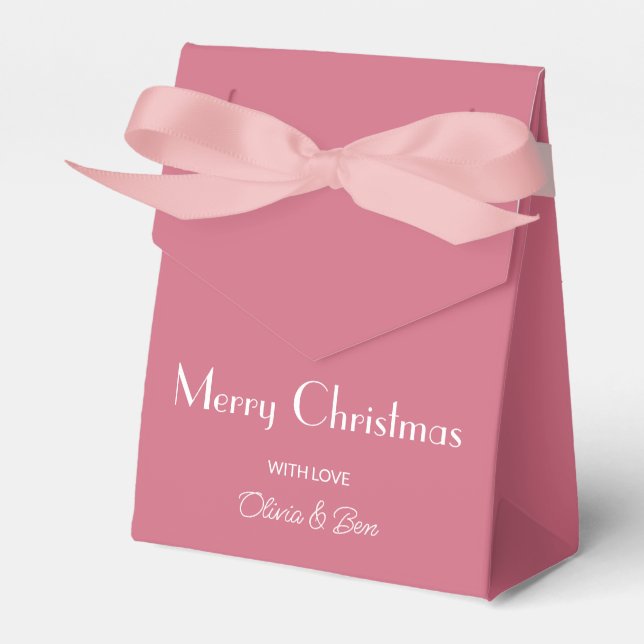 Ballotins Couleur tendance rose doux (Verso)