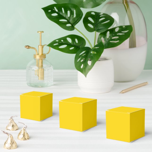 Ballotins Couleur uni jaune soleil moderne (Multiple)