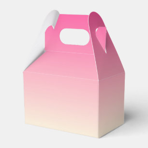 Ballotins Couleurs dorées blanches et roses du ciel d'hiver