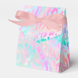 Ballotins couleurs pastel peau de léopard