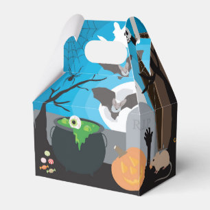 Ballotins Coupe Halloween Scène Enfants Halloween Party