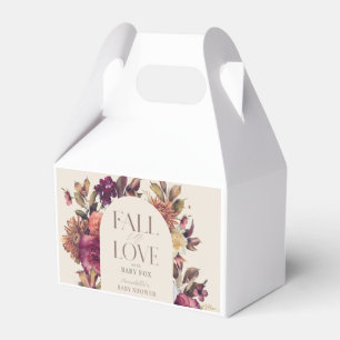 Ballotins Couronne d'automne Tombez amoureux Tan Baby Shower