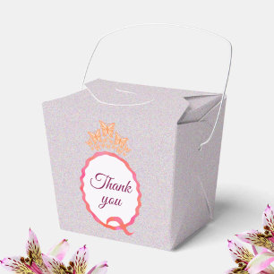 Ballotins Couronne papillon Quinceañera Gribouillage Merci