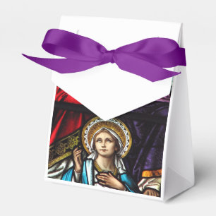 Ballotins Couronnement de verre souillé béni de Vierge Mar