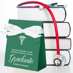 Ballotins Coutume Green White Médicale School Graduation Par