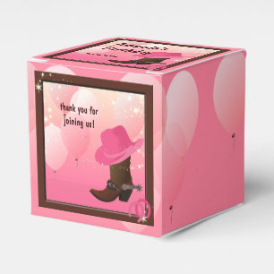 Ballotins Cowgirl Birthday Party Hot Pink Ballotin