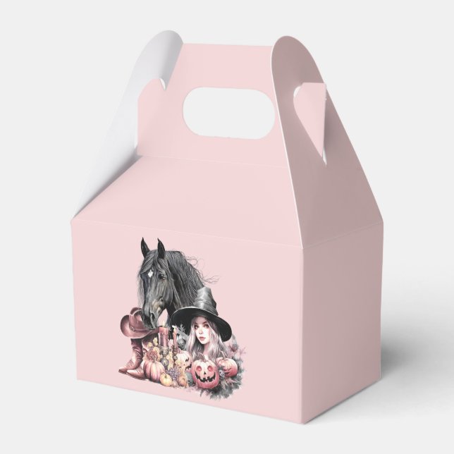 Ballotins Cowgirl Halloween cheval Les chambres sont pour le (Verso)