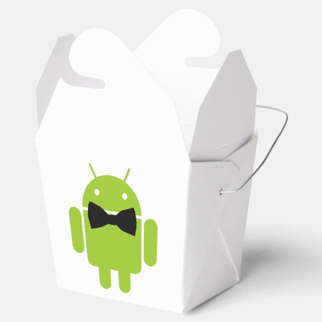 Ballotins Cravate Formelle Bow Android Robot Icon (Ouvert)