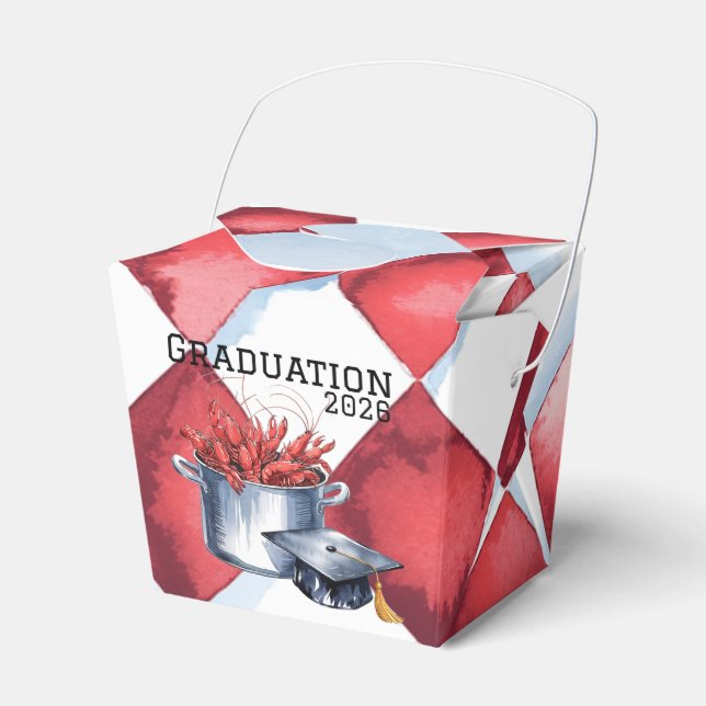 Ballotins Crawfish & Casquettes : Une fête de graduation en  (Verso)
