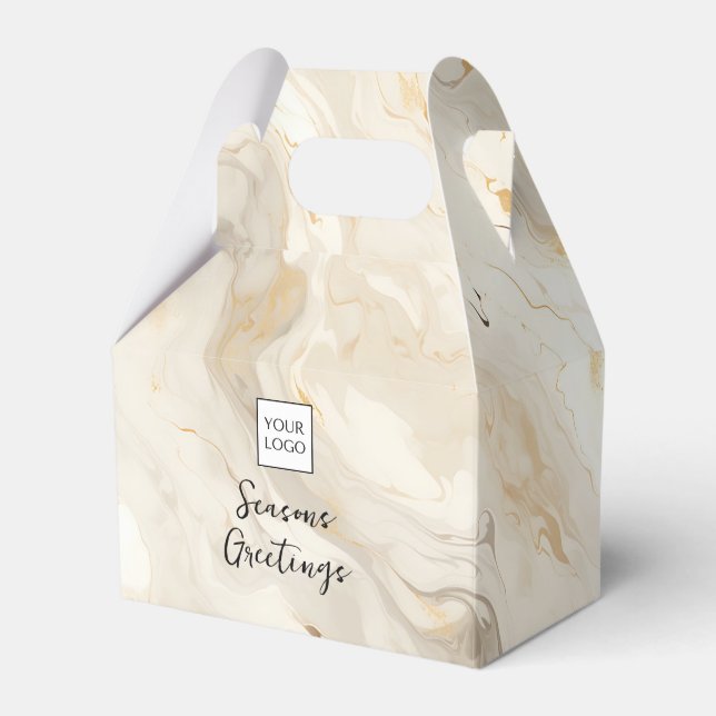 Ballotins Cream Logo Text Promotional Business Packaging (Verso)