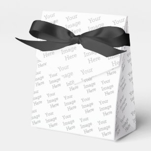 Ballotins Create Your Own Tent Ribbon Favor Box 3x1.5x3.25
