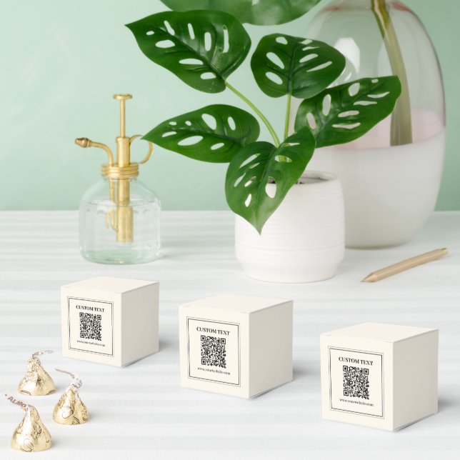 Ballotins Créer un code QR scannable | Noir & Blanc (Multiple)