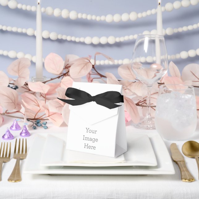 Ballotin en papier, Tente 10,16 cm x 5,08 cm x 12,7 cm  (Mariage)