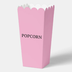 Ballotins Créez Votre Propre Popcorn Rose Personnalisé