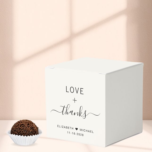 Ballotins Crème de Mariage Amour et Merci (Créateur téléchargé)