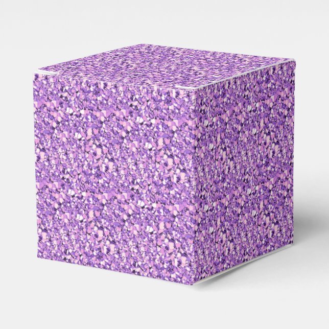 Ballotins cristal druzy - orchidée légère (Verso)