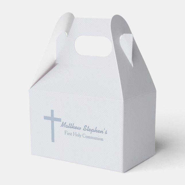 Ballotins Croix Bleue Pastel Communion (Verso)