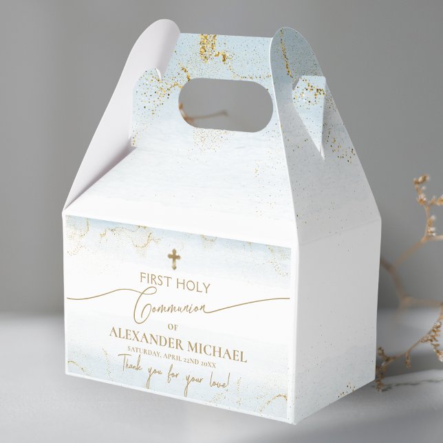 Ballotins Croix d'or Merci premier sainte communion (Créateur téléchargé)