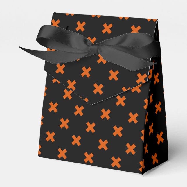 Ballotins Croix orange sur le noir (Verso)