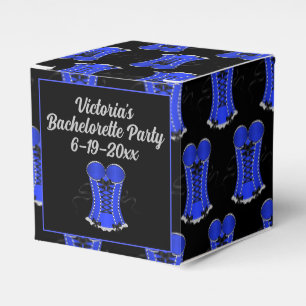 Ballotins Cube de Corset Bleu Coquin