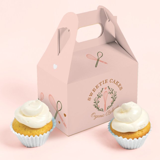 Ballotins Cuisine & Cuisine Ustensile Pink & Olive Green Bou (Créateur téléchargé)