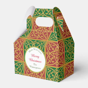 Ballotins Cuisine de boulangerie élégante rouge et vert modi