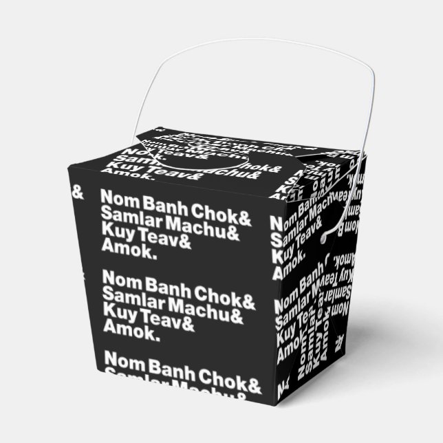 Ballotins Cuisine de rue Cambodgienne / Khmer (Verso)