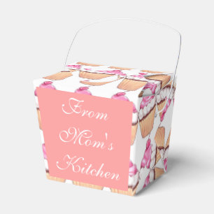 BALLOTINS CUPCAKE BOÎTES DE DÉCOLLAGE PERSONNALISABLES - C