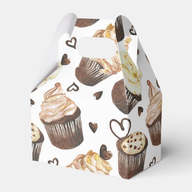 Ballotins Cupcakes aquarelle (Verso)