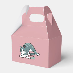 Ballotins Curieux avec un livre et un chat - Lecture confort