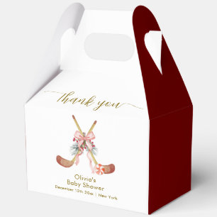 Ballotins Cute All Stars Arc Floral Hockey Fille Baby Shower